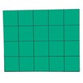 Magna Visual 3/4" Green Magnetic Squares 20/Pk FI-226